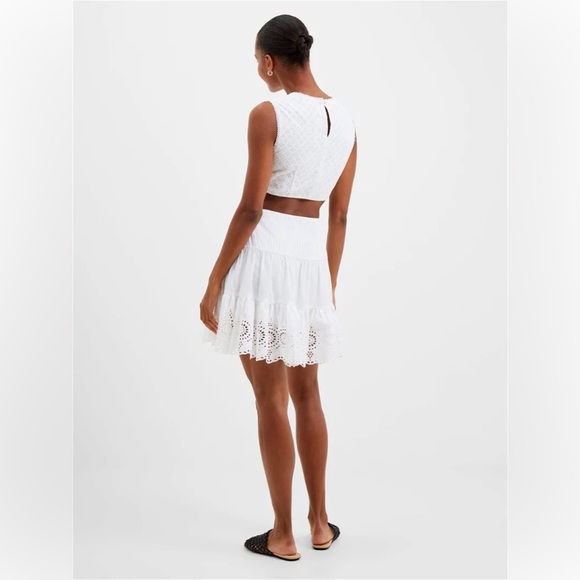 NWT FCUK broderie sun dress, size 4 - Picture 3 of 7